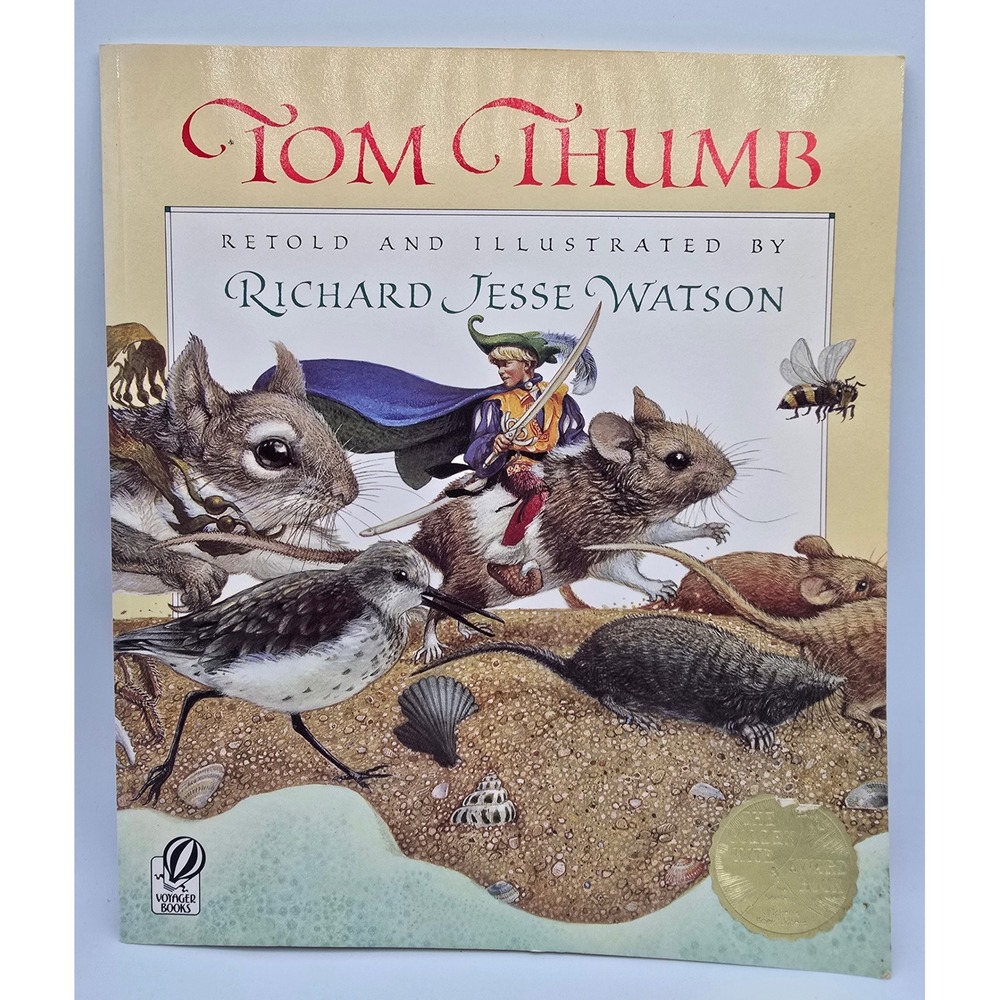 Tom Thumb Retold and Illustrated Richard‎ Jesse Watson Hardcover Childrens Book
